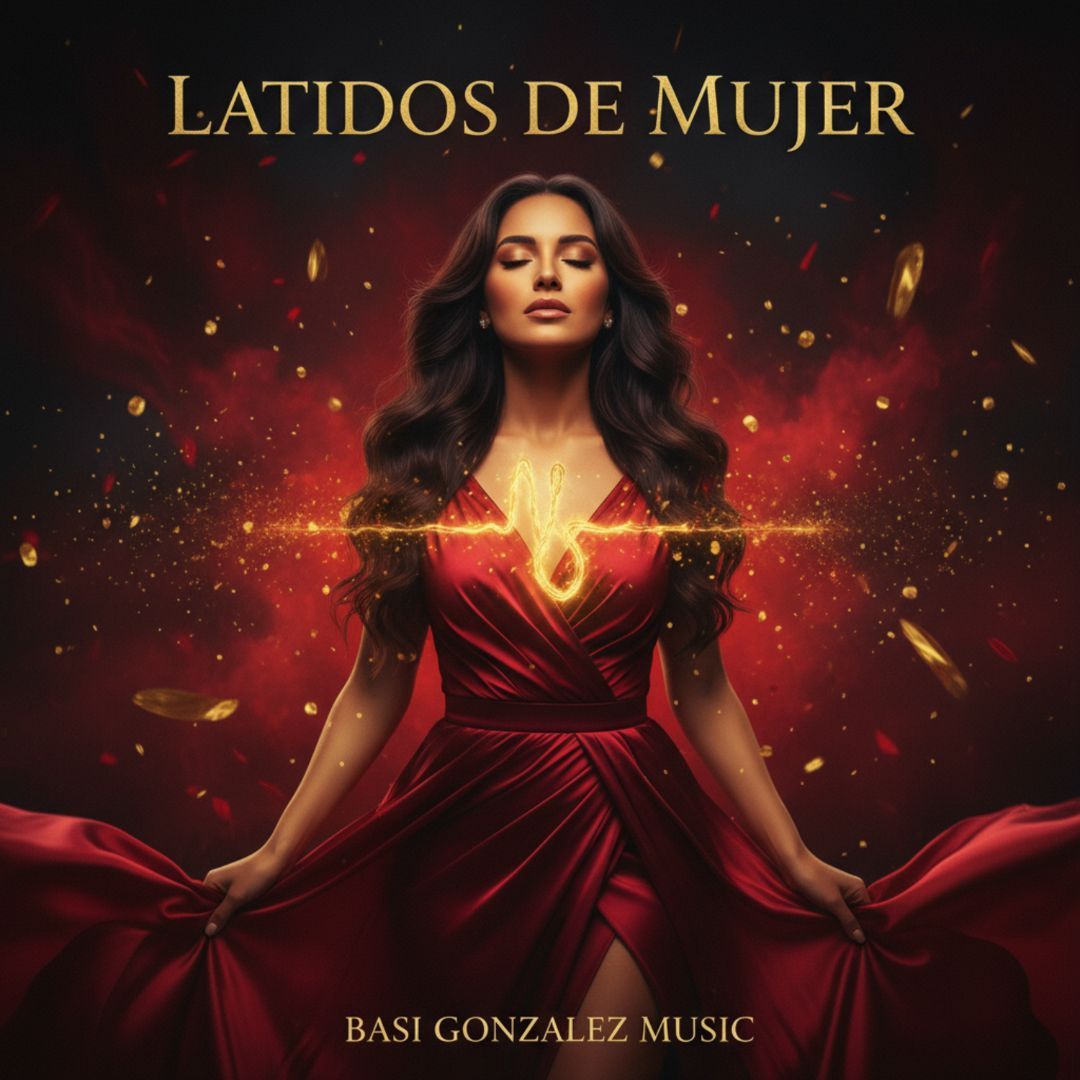 Portada del álbum de bachata Latidos de Mujer